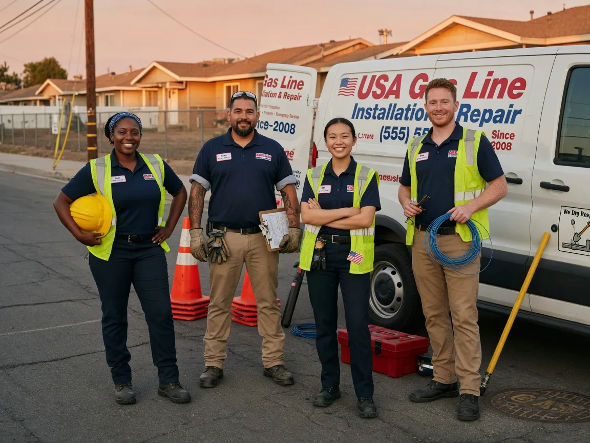 Gas Line Installation company in Lipan, TX
